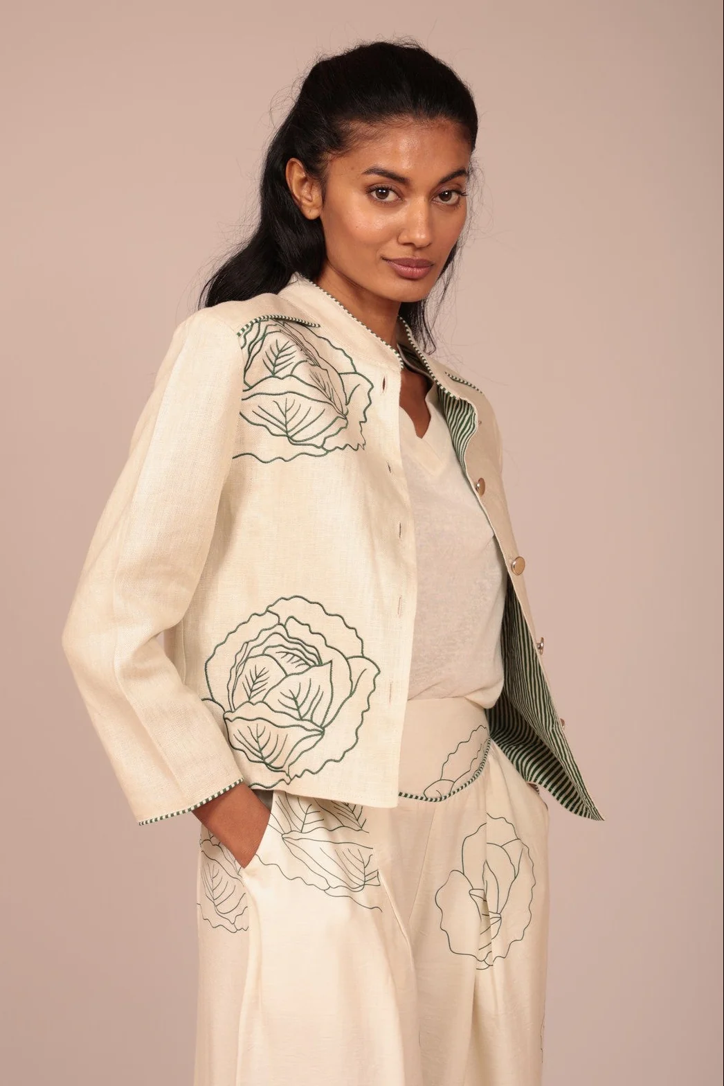 CHAQUETA GREEN REVERIE LE3