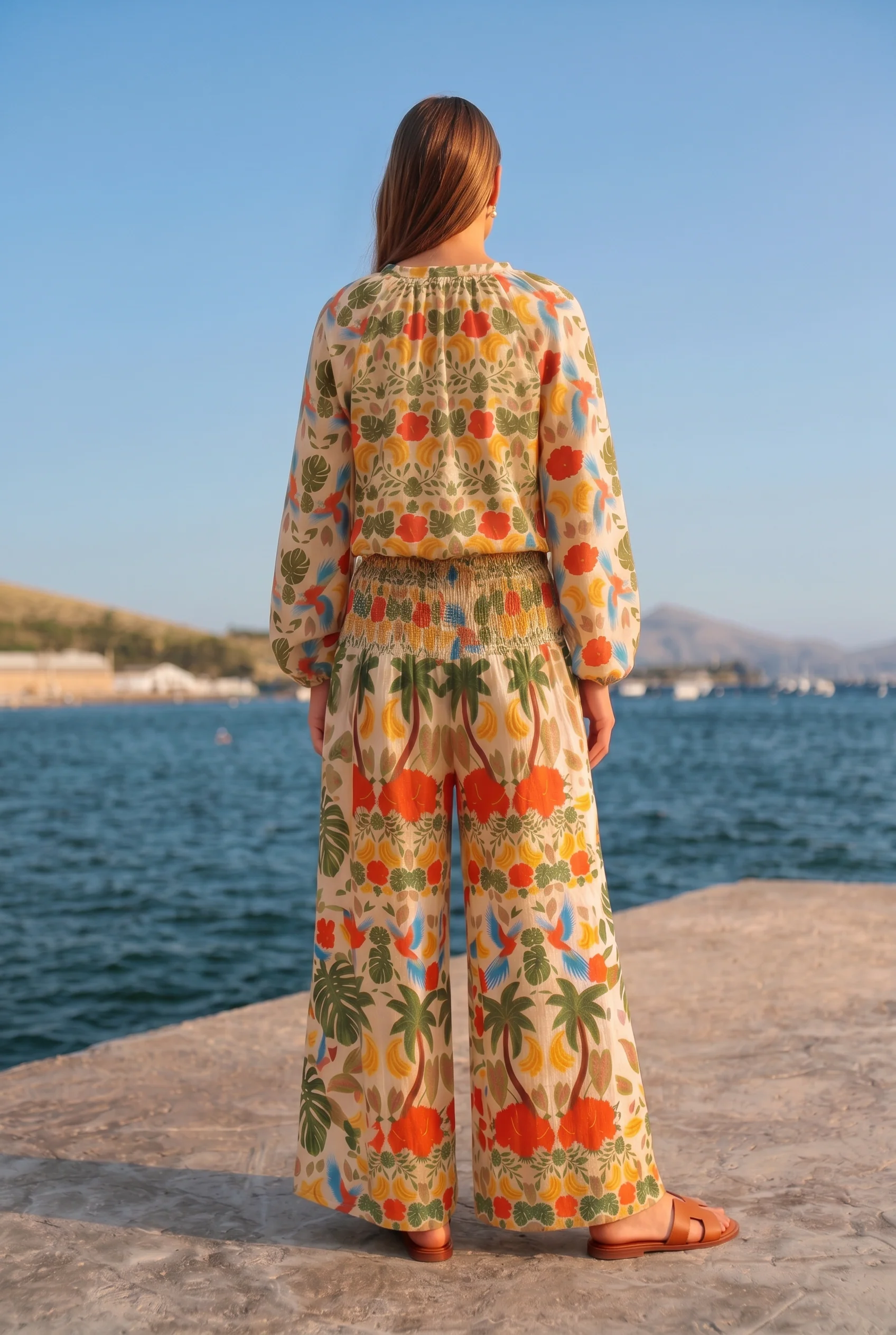 FALDA PANTALÓN TROPICAL RI251 - Image 3