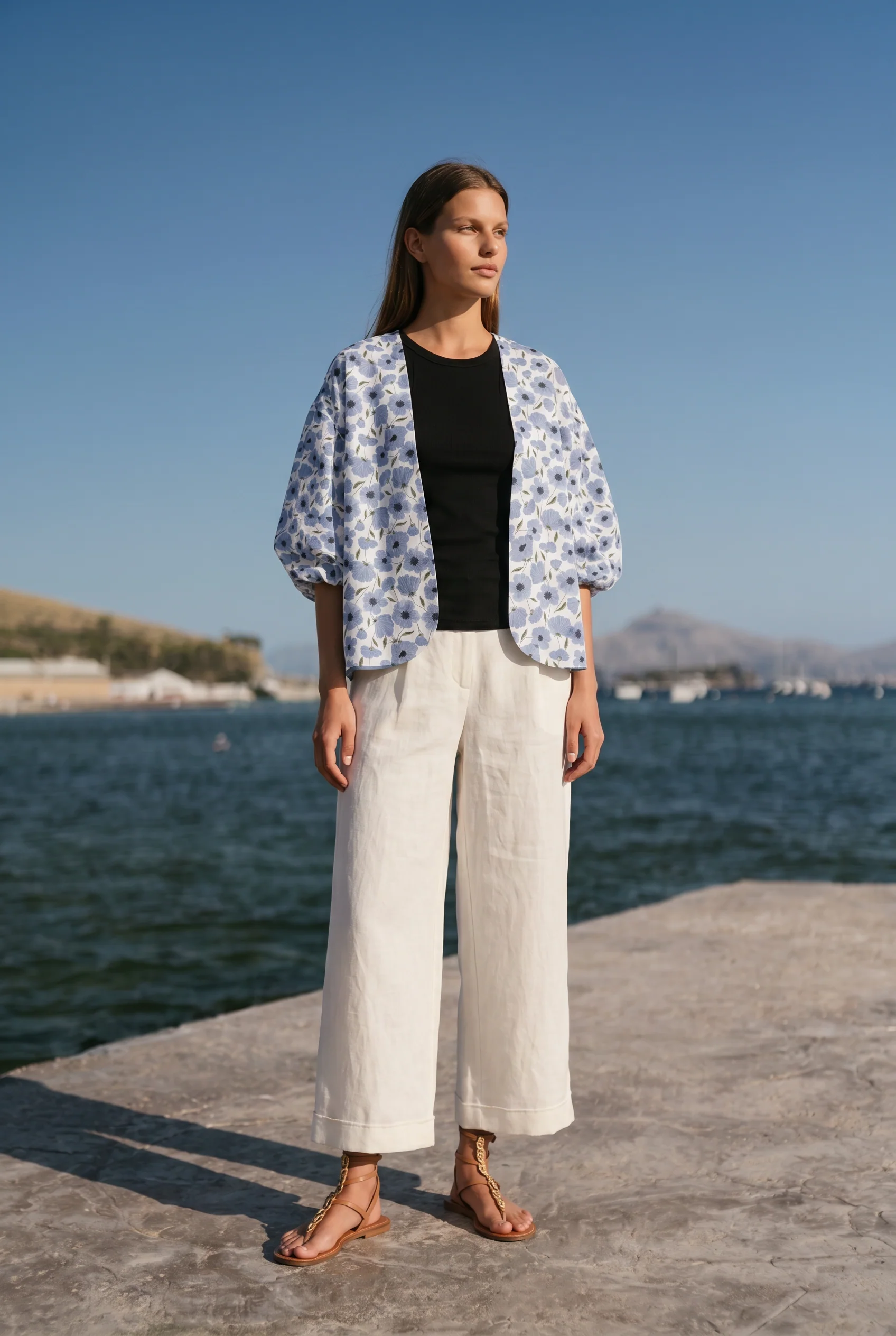 KIMONO ZAFIRO FL84