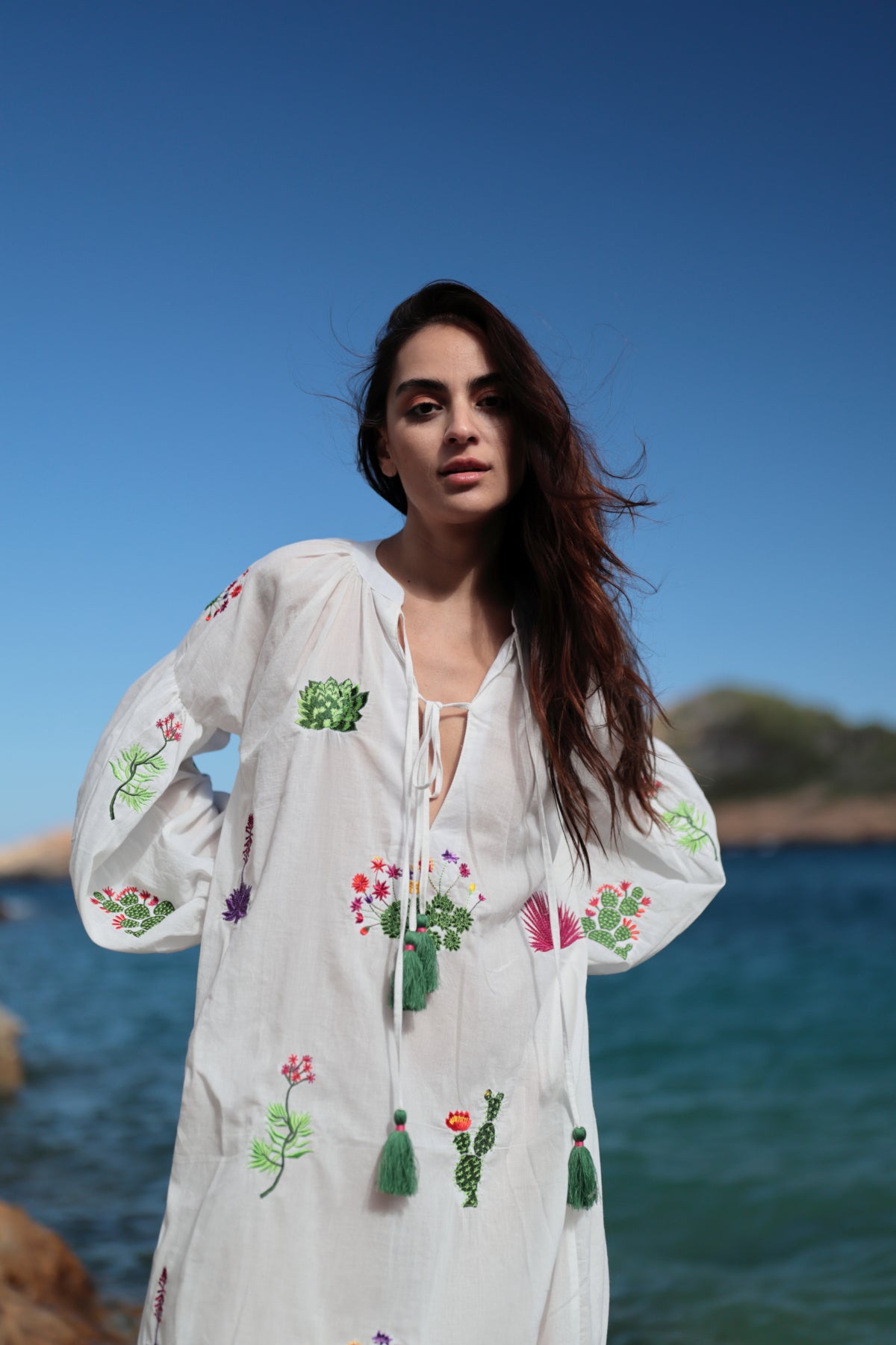 Vestido largo Amara CA77
